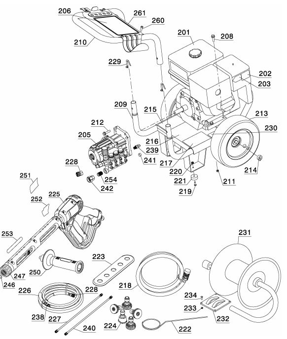 DP3850 replacement parts